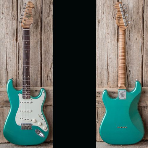 S-Style / Hardtail / “Faded Sherwood Green”/ Very Lightly Aged/ 5 lbs. 3 oz.