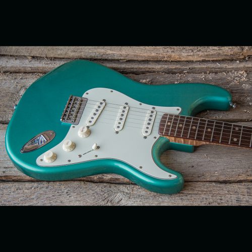 S-Style / Hardtail / "Faded Sherwood Green"/ Very Lightly Aged/ 5 lbs. 3 oz.