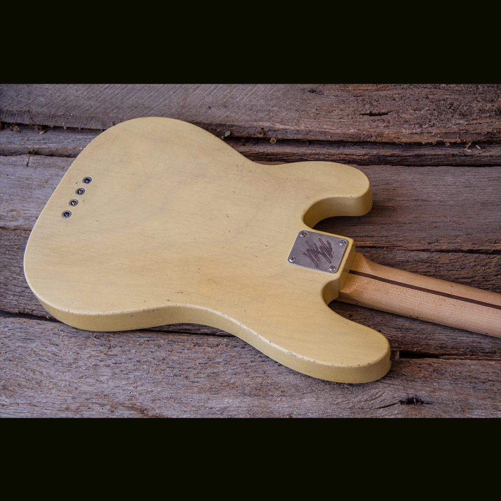 '51 P-Style Bass / "Nocaster Blonde"/ Light Aging/7 lbs. 1 oz. - Image 7