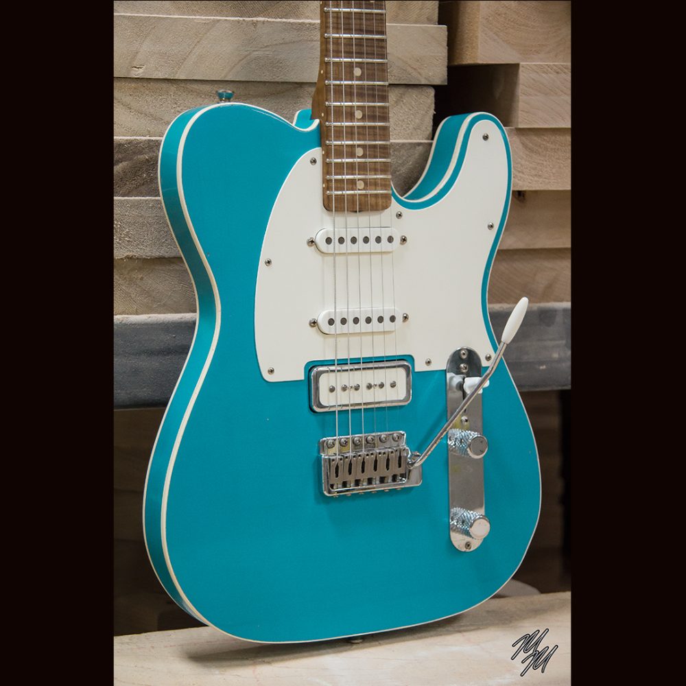 T-Style-Hollow Hybrid / "Toas Turquoise"/ Very Light Aging/6 lbs. 7 oz. - Image 4