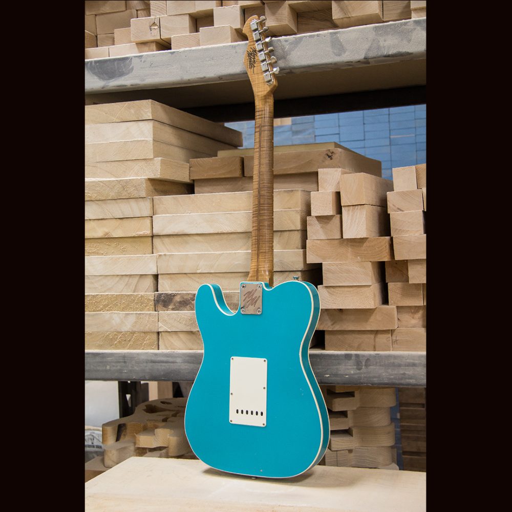 T-Style-Hollow Hybrid / "Toas Turquoise"/ Very Light Aging/6 lbs. 7 oz. - Image 6