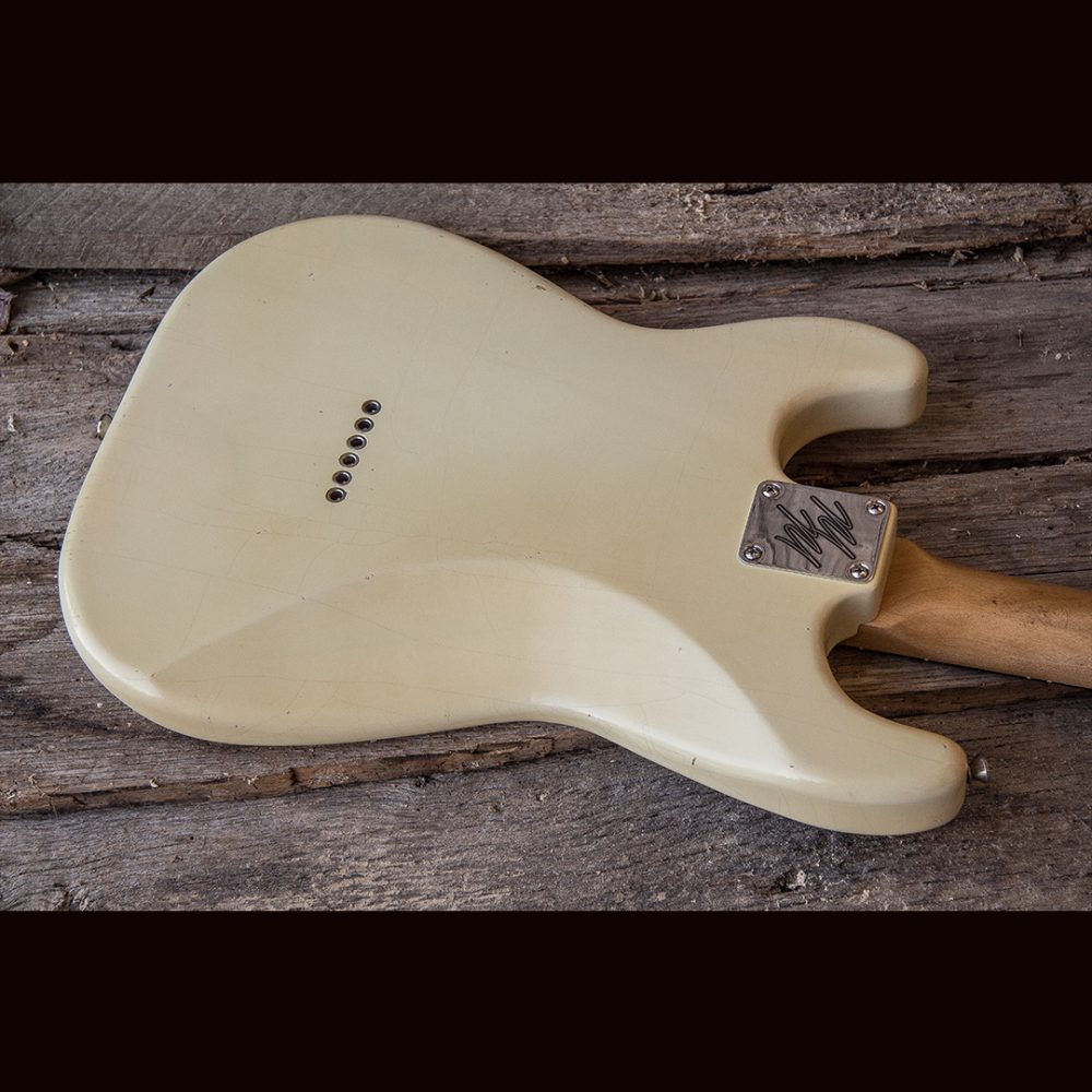 S-Style / Hardtail / "Nicotine Blonde"/ Very Lightly Aged/ 4 lbs. 13 oz. - Image 9