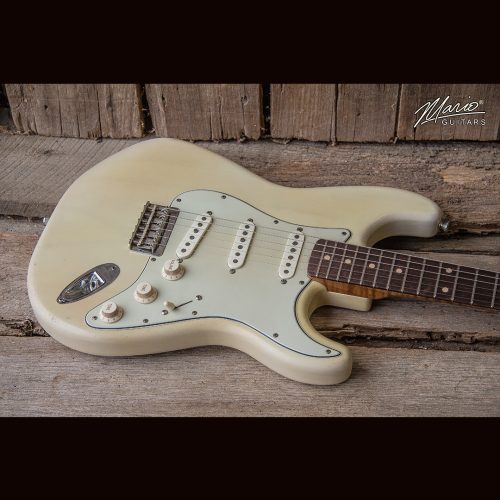 S-Style / Hardtail / “Nicotine Blonde”/ Very Lightly Aged/ 4 lbs. 11 oz.