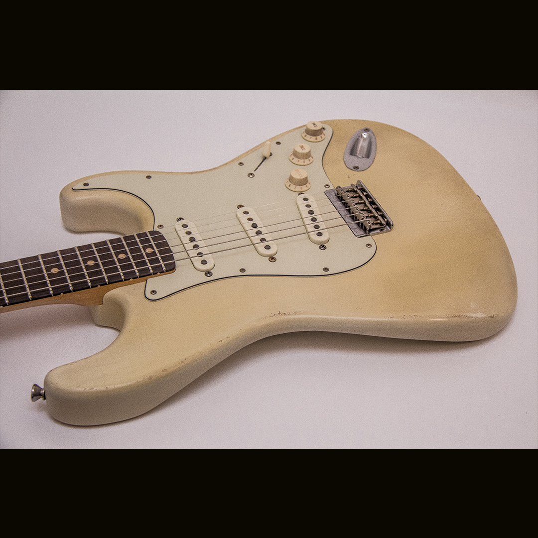 S-Style / Hardtail / "Nicotine Blonde"/ Lightly Aged/ 4 lbs. 11 oz. - Image 7