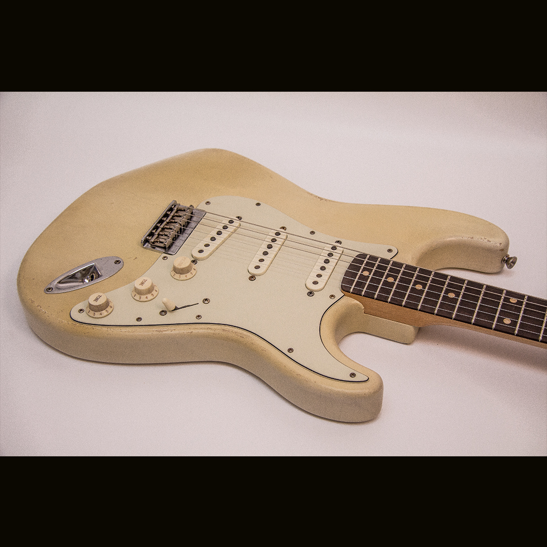S-Style / Hardtail / "Nicotine Blonde"/ Lightly Aged/ 4 lbs. 11 oz.