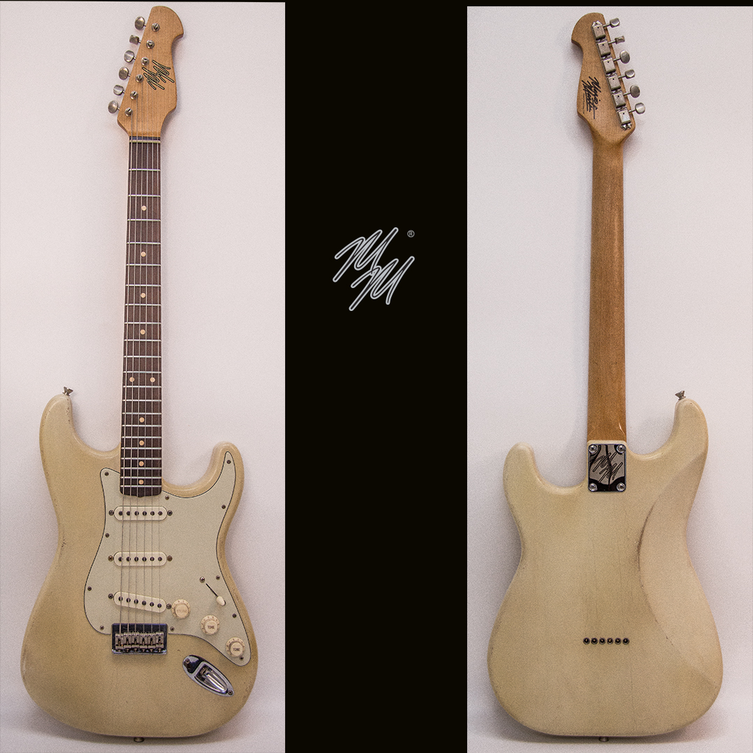 S-Style / Hardtail / "Nicotine Blonde"/ Lightly Aged/ 4 lbs. 11 oz. - Image 2