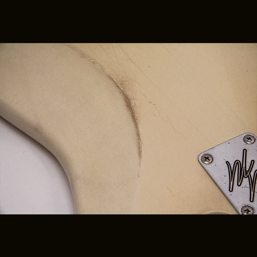 S-Style / Hardtail / "Nicotine Blonde"/ Lightly Aged/ 4 lbs. 11 oz. - Image 5